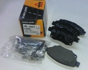 Колодки тормозные дисковые 3907 BESER