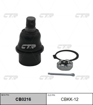 Опора шаровая подвески CBKK-12 CTR