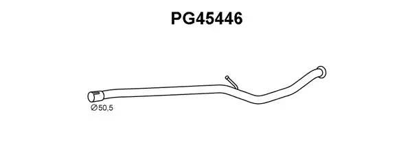 Ремонтная трубка, катализатор PG45446 VENEPORTE