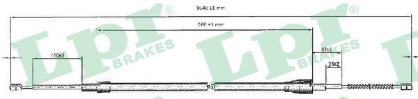 Приводной вал DS39218 LPR