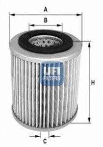 Воздушный фильтр 27.169.00 UFI
