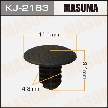 Клипса крепежная KJ2183 MASUMA