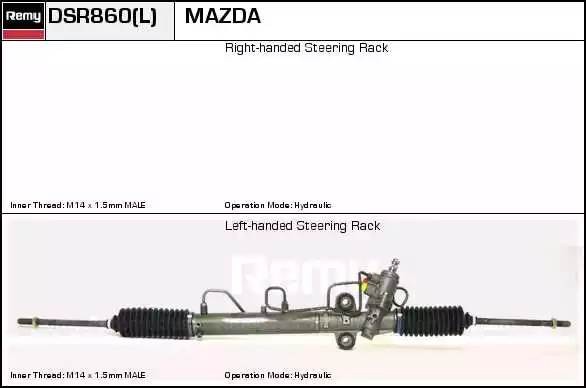 Рулевой механизм DSR860L DELCO REMY