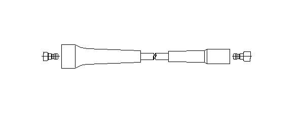 Провод зажигания 65640 BREMI