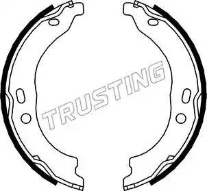 Комплект тормозных колодок, стояночная тормозная система 034.118 TRUSTING
