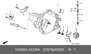 Выжимной подшипник 22810PL3005 HONDA
