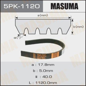 Ремень приводной 5PK-1120 MASUMA