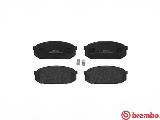 Комплект тормозных колодок, диско P49022 BREMBO
