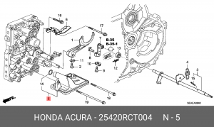 Фильтр масляный АКПП 25420RCT004 HONDA