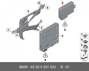 Деталь 65 50 9201542 BMW
