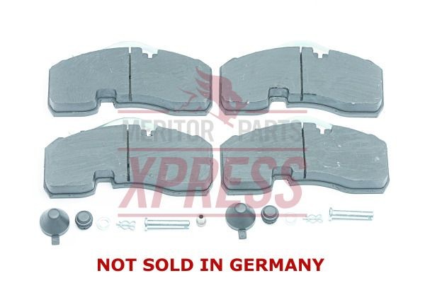 Колодки тормозные дисковые MDP3165K MERITOR