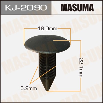 Клипса крепежная KJ2090 MASUMA