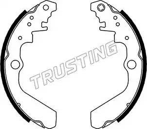 Комплект тормозных колодок 111.247 TRUSTING