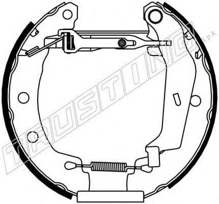 Комплект тормозных колодок 6149 TRUSTING