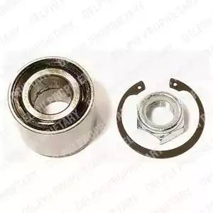 Комплект подшипника ступицы колеса BK498 DELPHI