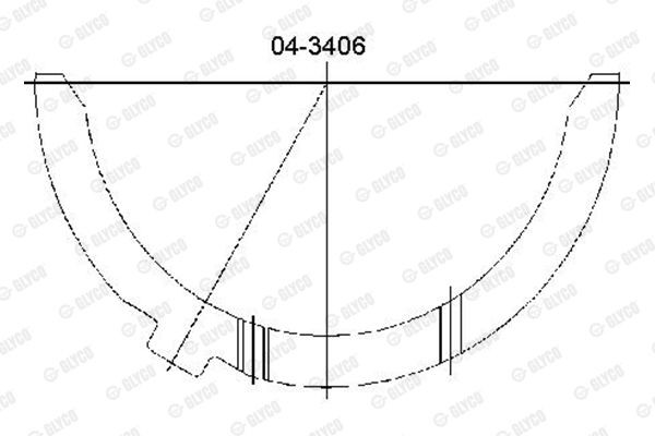 Подшипник 04-3406 GLYCO