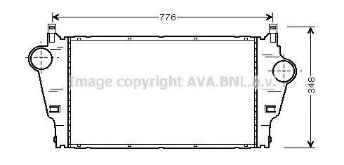 Интеркулер RT4295 AVA