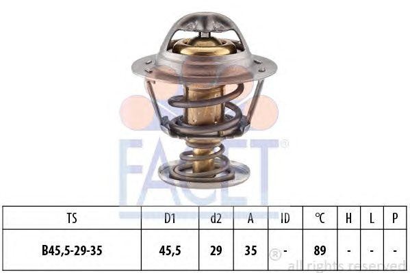 Термостат, охлаждающая жидкость 7.8389S FACET