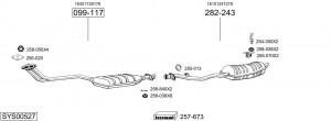 Катализатор 099581 BOSAL
