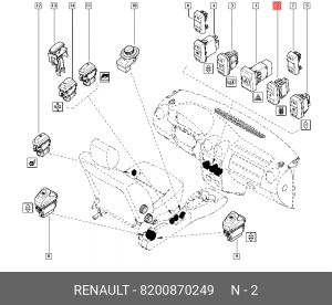 Деталь 8200870249 RENAULT