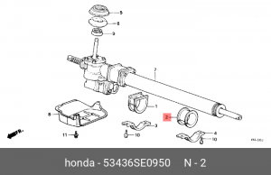 Деталь 53436SE0950 HONDA