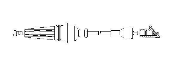 Провод зажигания 69465 BREMI