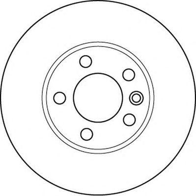 Тормозной диск 562234B BENDIX JURID
