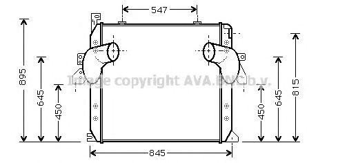 Интеркулер MEA4178 AVA