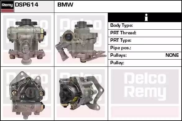 Гидравлический насос, рулевое управление DSP614 DELCO REMY