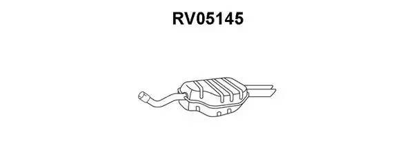 Глушитель выхлопных газов конечный RV05145 VENEPORTE