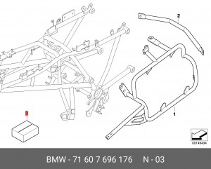 Деталь 71 60 7 696 176 BMW