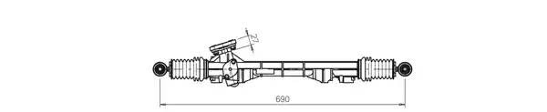 Рулевой механизм RE4017 GENERAL RICAMBI