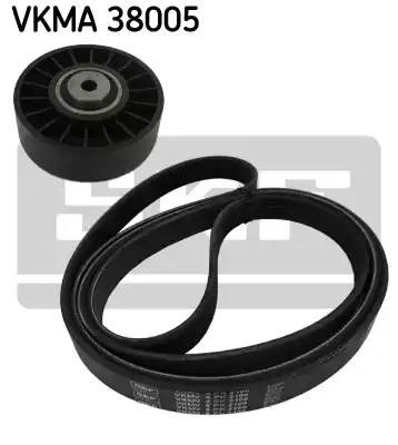 Поликлиновой ременный комплект VKMA38005 SKF