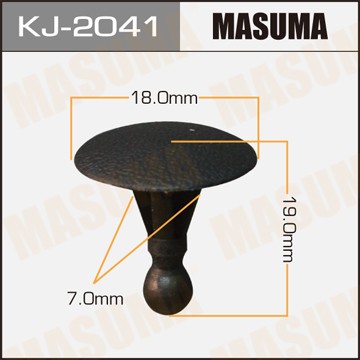 Клипса крепежная KJ2041 MASUMA