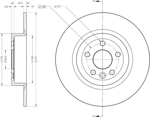 Рулевой механизм DSR546L DELCO REMY