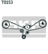 Комплект ремня ГРМ VKMA01904 SKF