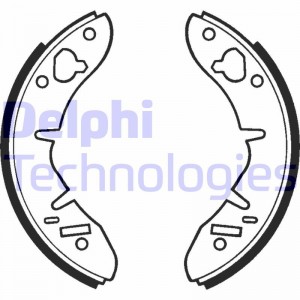 Комплект тормозных колодок LS1015 DELPHI
