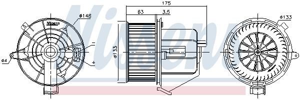 Испаритель, кондиционер 92022 NISSENS