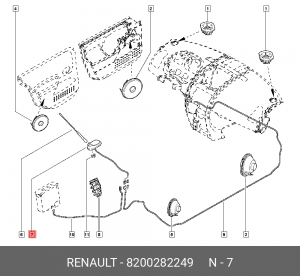 Деталь 8200282249 RENAULT