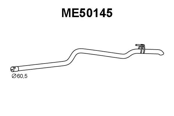 Выпускной трубопровод ME50145 VENEPORTE