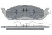 Комплект тормозных колодок, диско SP244 SCT