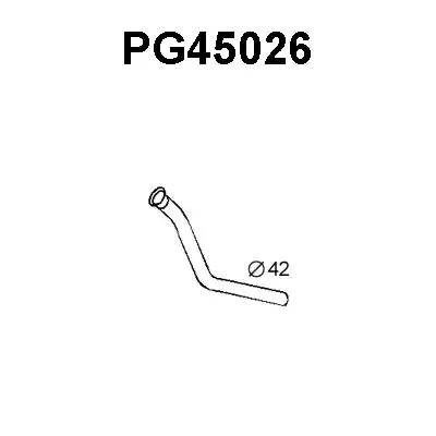 Выпускной трубопровод PG45026 VENEPORTE