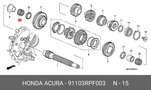 Деталь 91103RPF003 HONDA