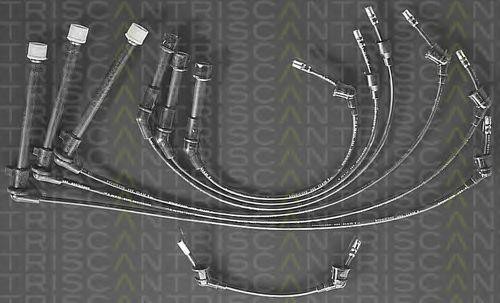 Ккомплект проводов зажигания 88607176 TRISCAN