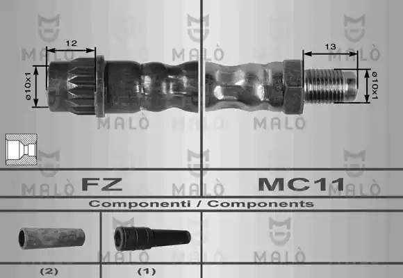 Тормозной шланг 8940 MALO