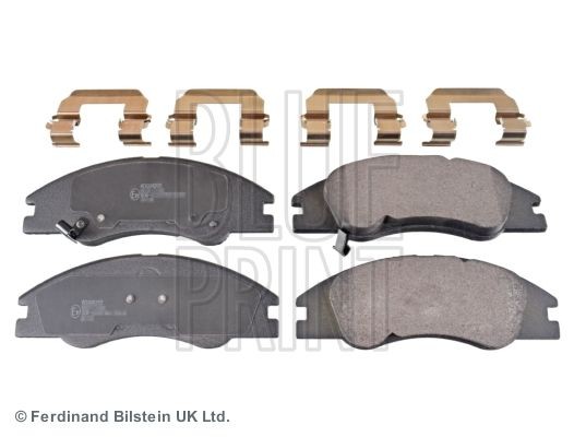 Комплект тормозных колодок, диско ADG04265 BLUE PRINT