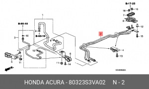 Деталь 80323S3VA02 HONDA