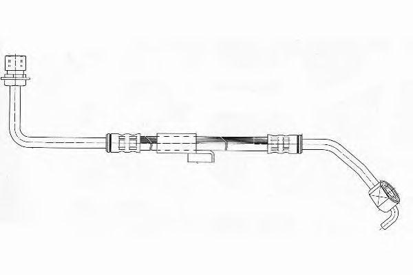 Тормозной шланг FHY2340 FERODO
