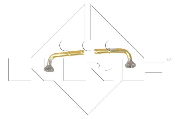 Теплообменник, отопление салона 58524 NRF