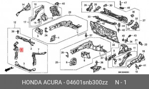 Деталь 04601SNB300ZZ HONDA